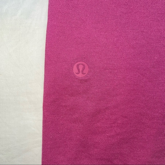Lululemon Medium Fundamental Tee Pink Lychee - Picture 4 of 4